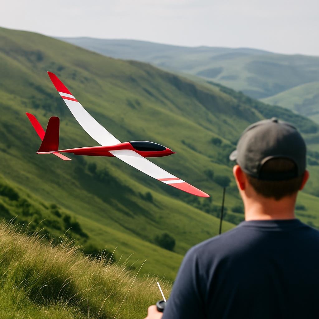 rc glider slope soaring
